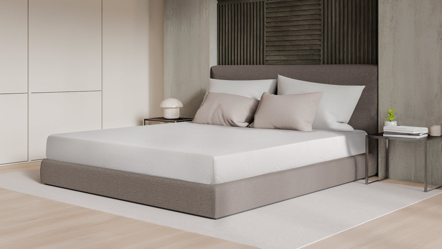 CoolMax All Foam Memory Foam Mattress 10cm Deep with Removable Cover